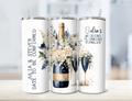 The Ultimate Personalised Stainless Steel Tumbler with Stainless Steel Straw - Your Wedding Planning BFF!