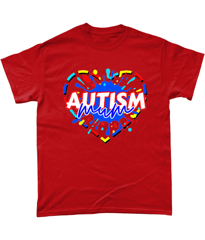 Autism mum t-shirt various colours