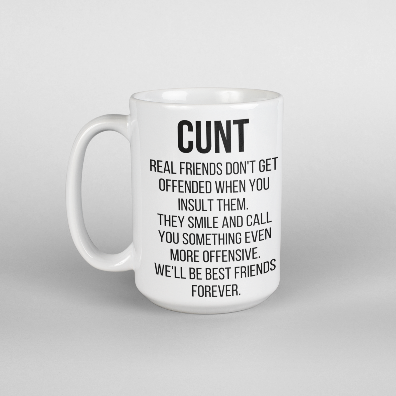 Best friend cunt funny coffee mug