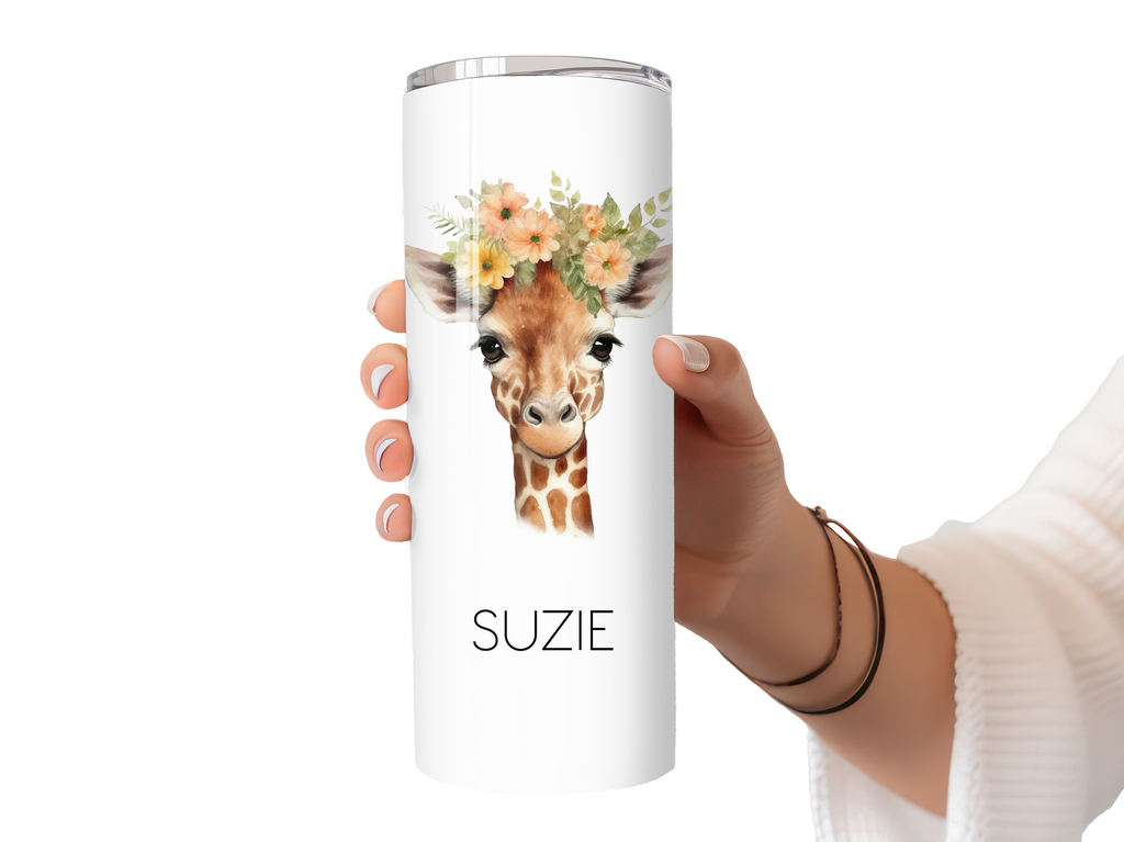 Personalised animal mugs coasters or tumbler