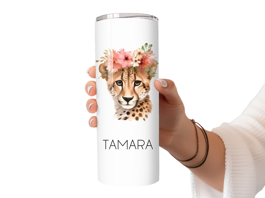 Personalised animal mugs coasters or tumbler