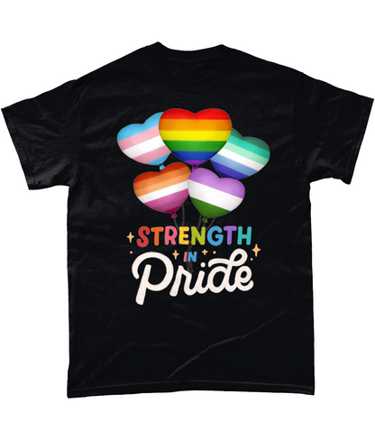 Strength in pride gay trans LGBTQIA T-Shirt