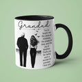 Thank You Grandad Mug – Sentimental Gift for Grandfather, Perfect for Christmas, Birthday, or Grandparents Day Thoughtful Present for Grandad from Grandchildren
