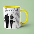 Thank You Grandad Mug – Sentimental Gift for Grandfather, Perfect for Christmas, Birthday, or Grandparents Day Thoughtful Present for Grandad from Grandchildren