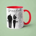 Thank You Grandad Mug – Sentimental Gift for Grandfather, Perfect for Christmas, Birthday, or Grandparents Day Thoughtful Present for Grandad from Grandchildren