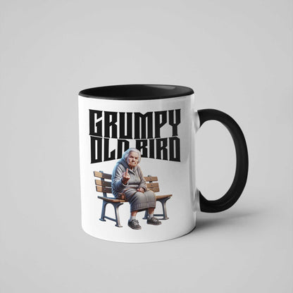 Grumpy Old Bird Funny Rude Mug for women