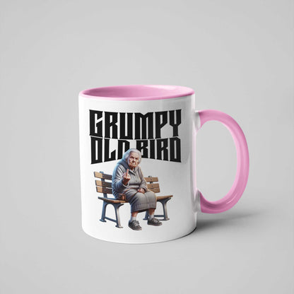 Grumpy Old Bird Funny Rude Mug for women