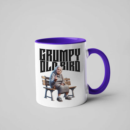 Grumpy Old Bird Funny Rude Mug for women