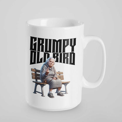 Grumpy Old Bird Funny Rude Mug for women