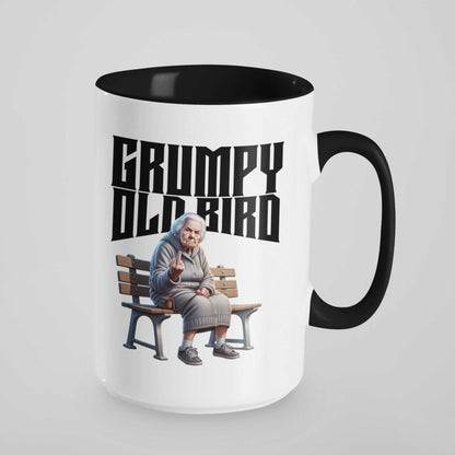 Grumpy Old Bird Funny Rude Mug for women