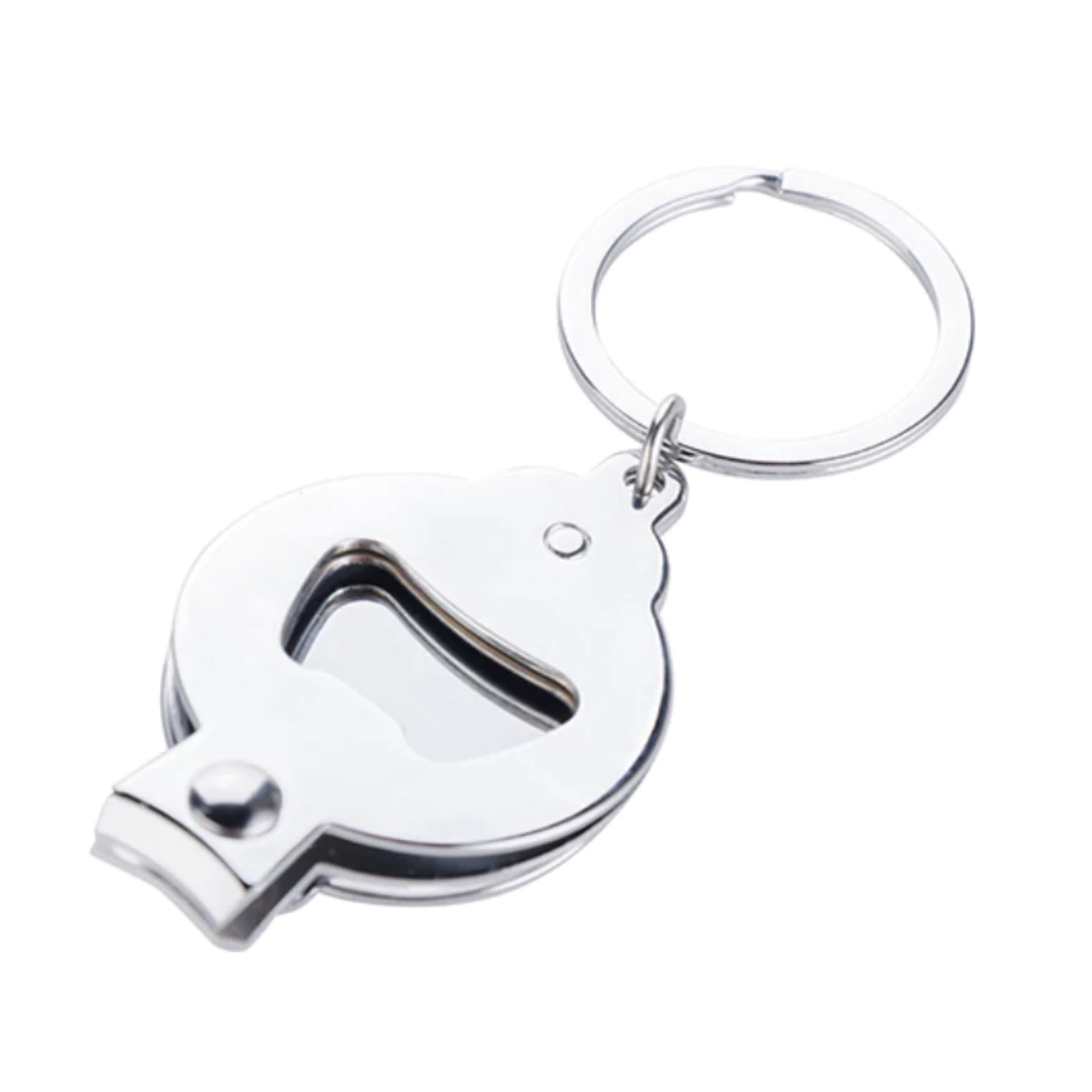 Personalised Photo Keyring Nail Clipper – Custom Picture Keychain, Bottle Opener Keyring