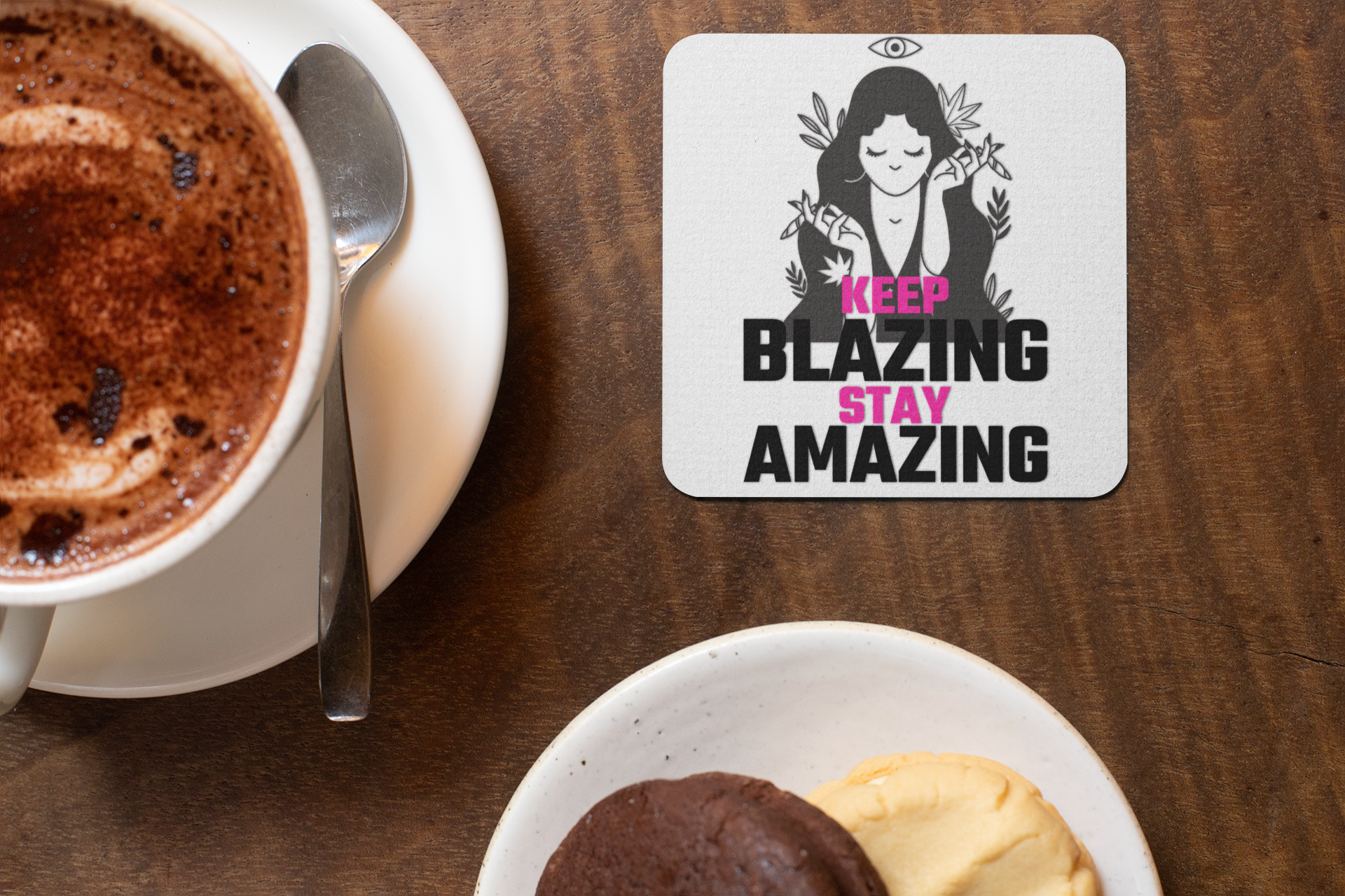 Keep blazing stay amazing weed coffee mug