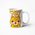 Fuel your rebellious spirit with this classic Fuck you middle finger swearing fox funny coffee mug! Invoke your wilder side and challenge convention with this daring piece. Let your mug be your statement of nonconformity and boldness! Live loud and wild!