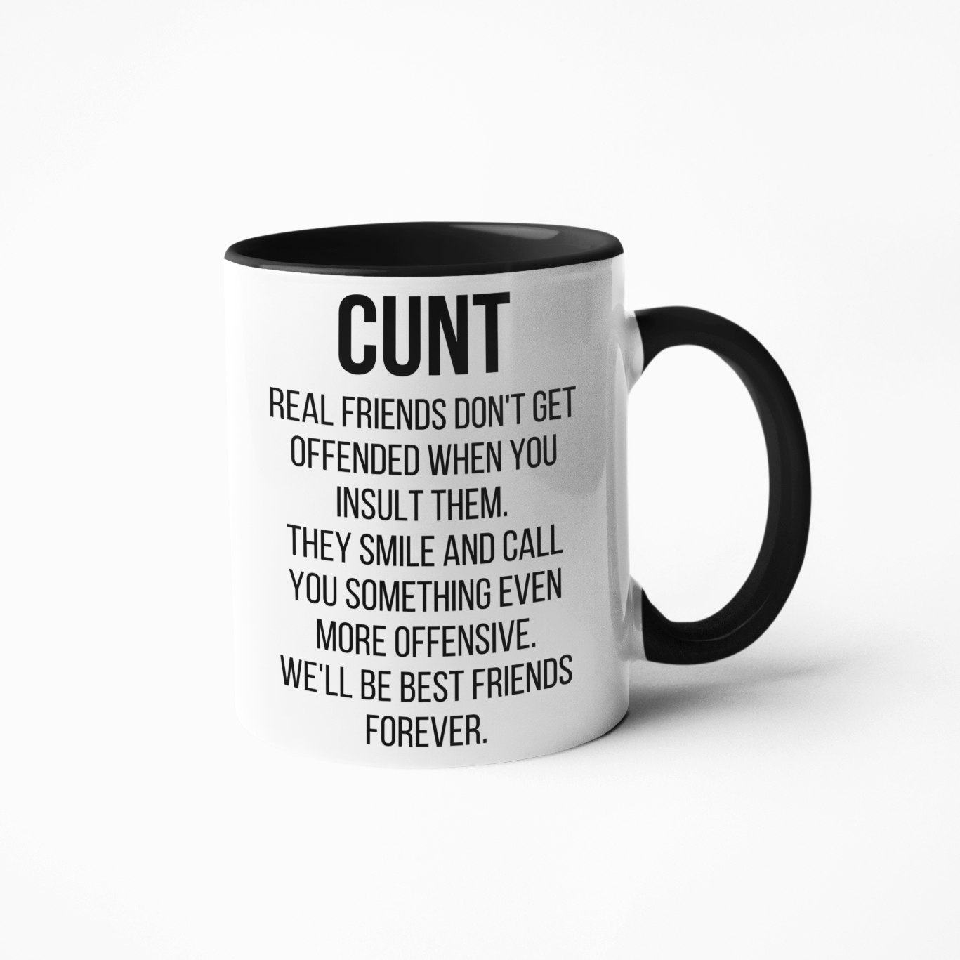Best friend cunt funny coffee mug