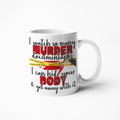 I watch documentaries funny coffee mug