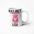 wax melt addict personalised coffee mug birthday or Christmas gift
