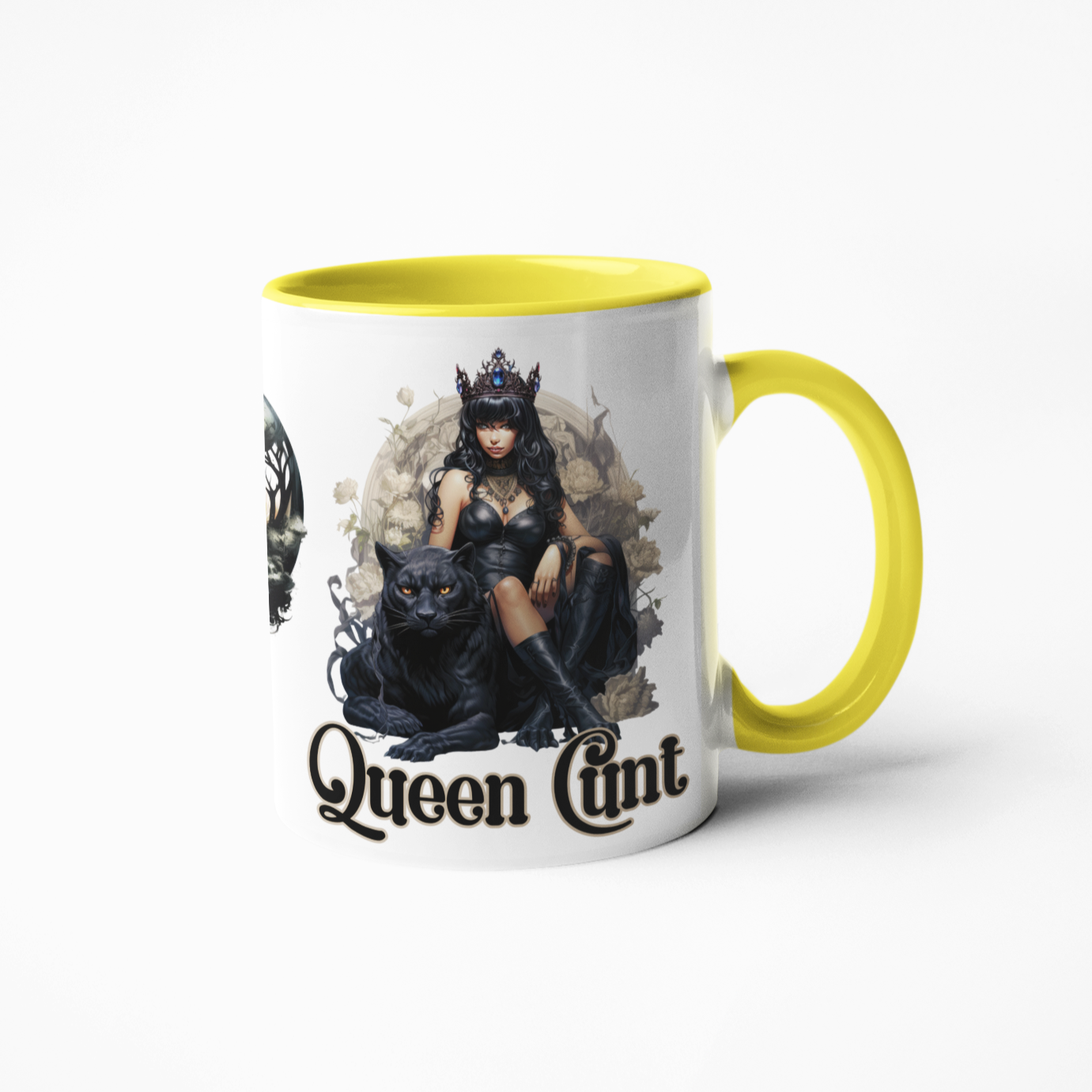 Queen Cunt gothic coffee mug