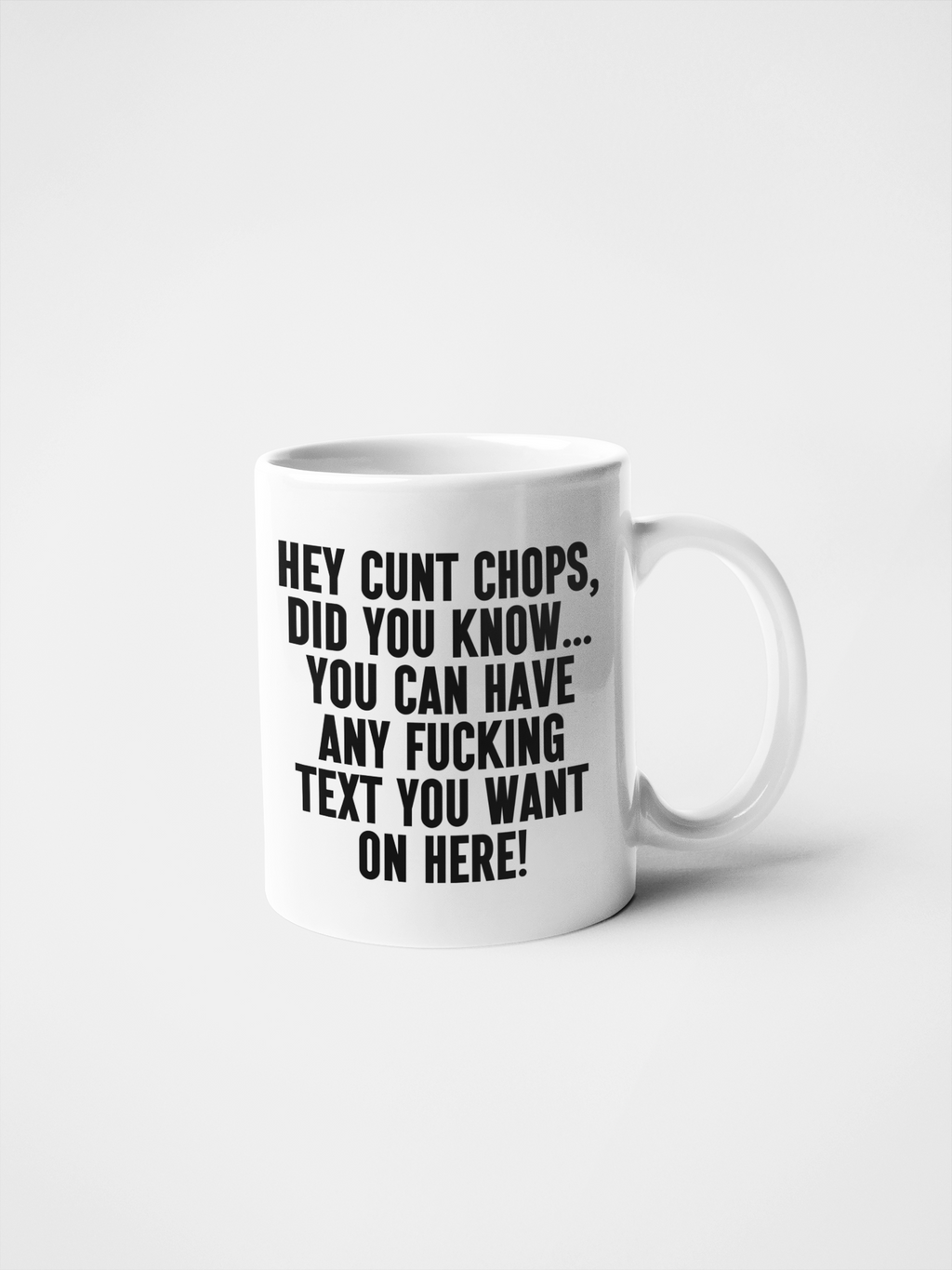Custom made Mugs or Tumblers With Any Text or Photos