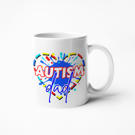 Autism dad coffee mug