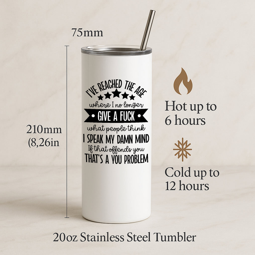 Give a Fck Rude Birthday Mug Funny Swear Word Coffee Mug | Adult Humour Gift