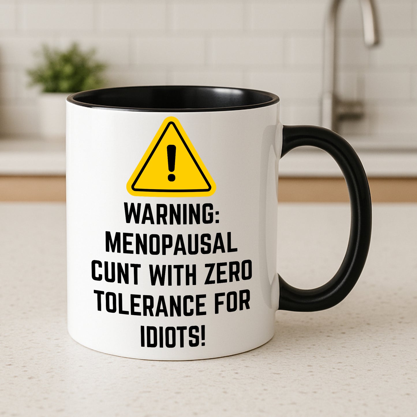 Funny Menopause Mug Rude Sweary Coffee Cup Gift for Women Friends Birthday Christmas
