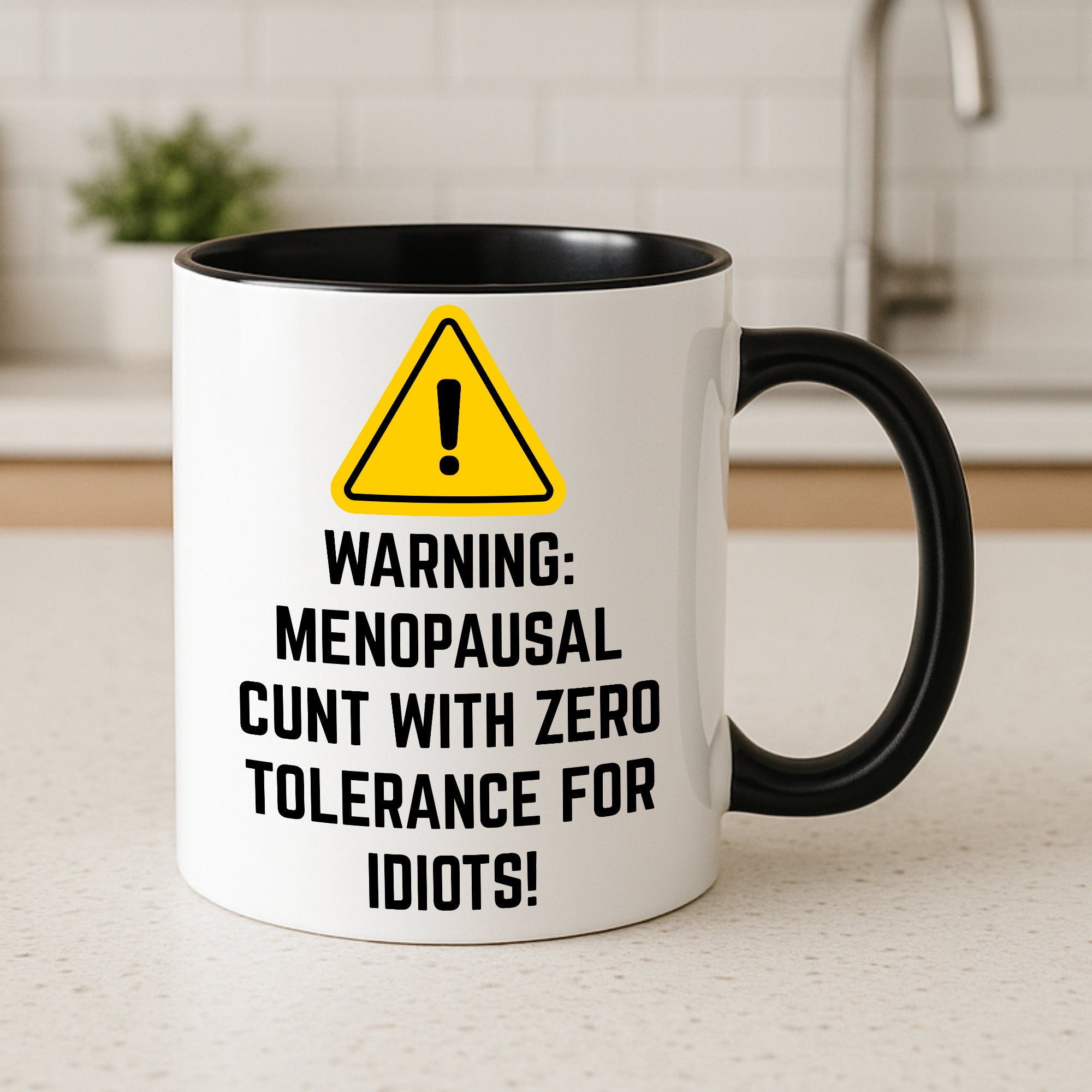 Funny Menopause Mug Rude Sweary Coffee Cup Gift for Women Friends Birthday Christmas