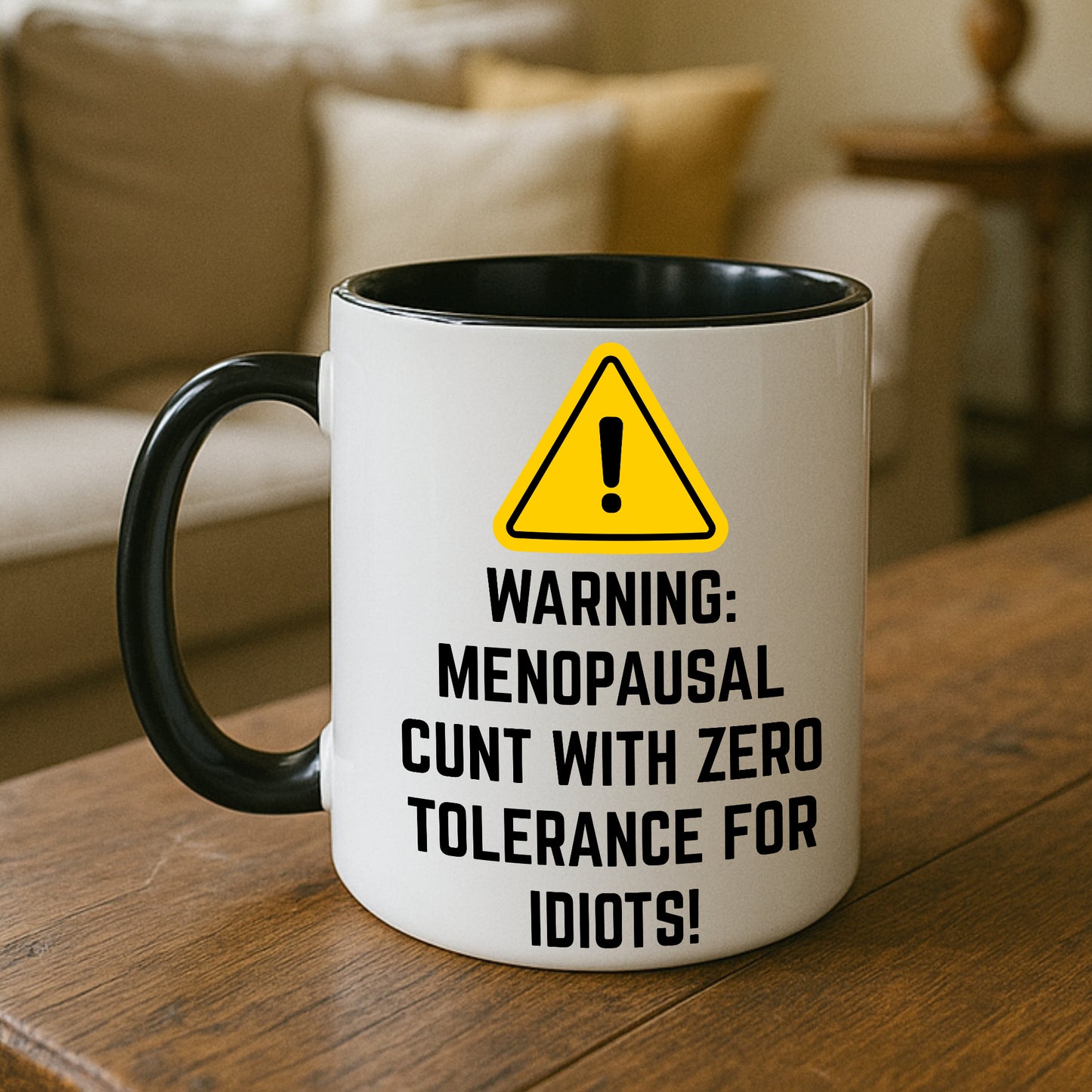 Funny Menopause Mug Rude Sweary Coffee Cup Gift for Women Friends Birthday Christmas