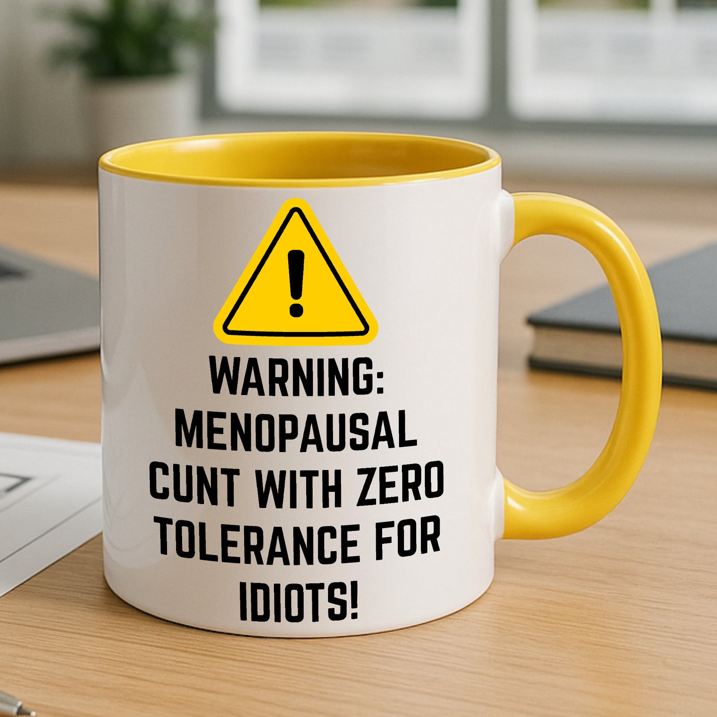 Funny Menopause Mug Rude Sweary Coffee Cup Gift for Women Friends Birthday Christmas