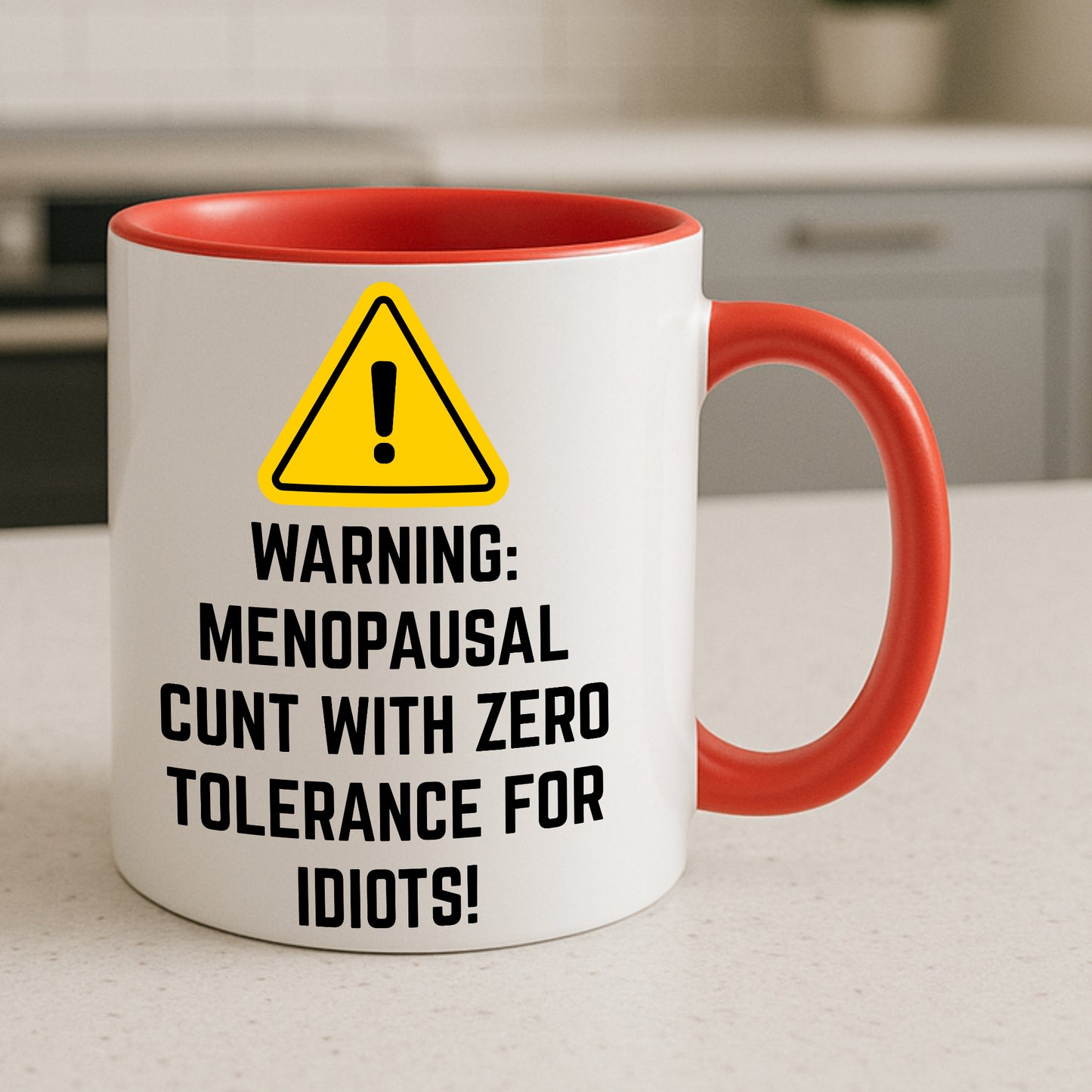 Funny Menopause Mug Rude Sweary Coffee Cup Gift for Women Friends Birthday Christmas