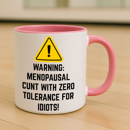 Funny Menopause Mug Rude Sweary Coffee Cup Gift for Women Friends Birthday Christmas