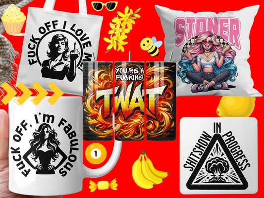LIMITED EDITION Mystery Box - £50 Worth of Sweary Gifts for Just £25 - Only 15 Available