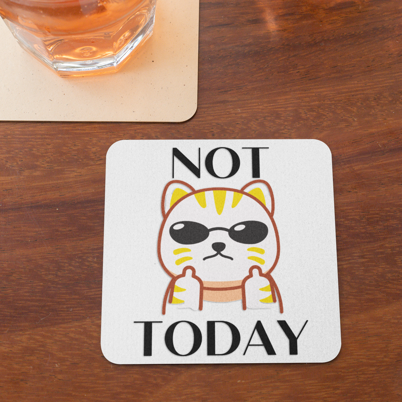 Start your morning with a motivational jolt! This Not Today Cat mug will inspire you to seize the day and take on any challenge. Let it also remind you to enjoy the journey along the way. Be bold and no matter what, don't give up! Make every cup of joe count!