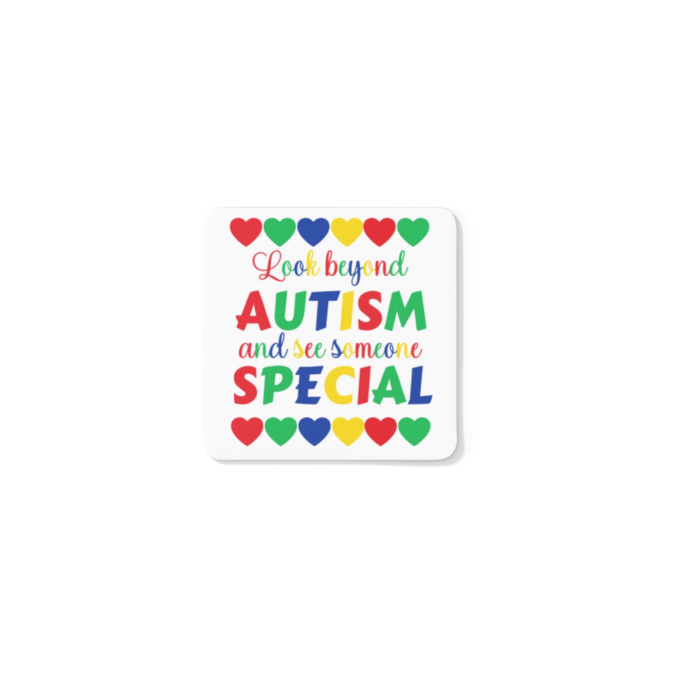 Look beyond autism coffee mug