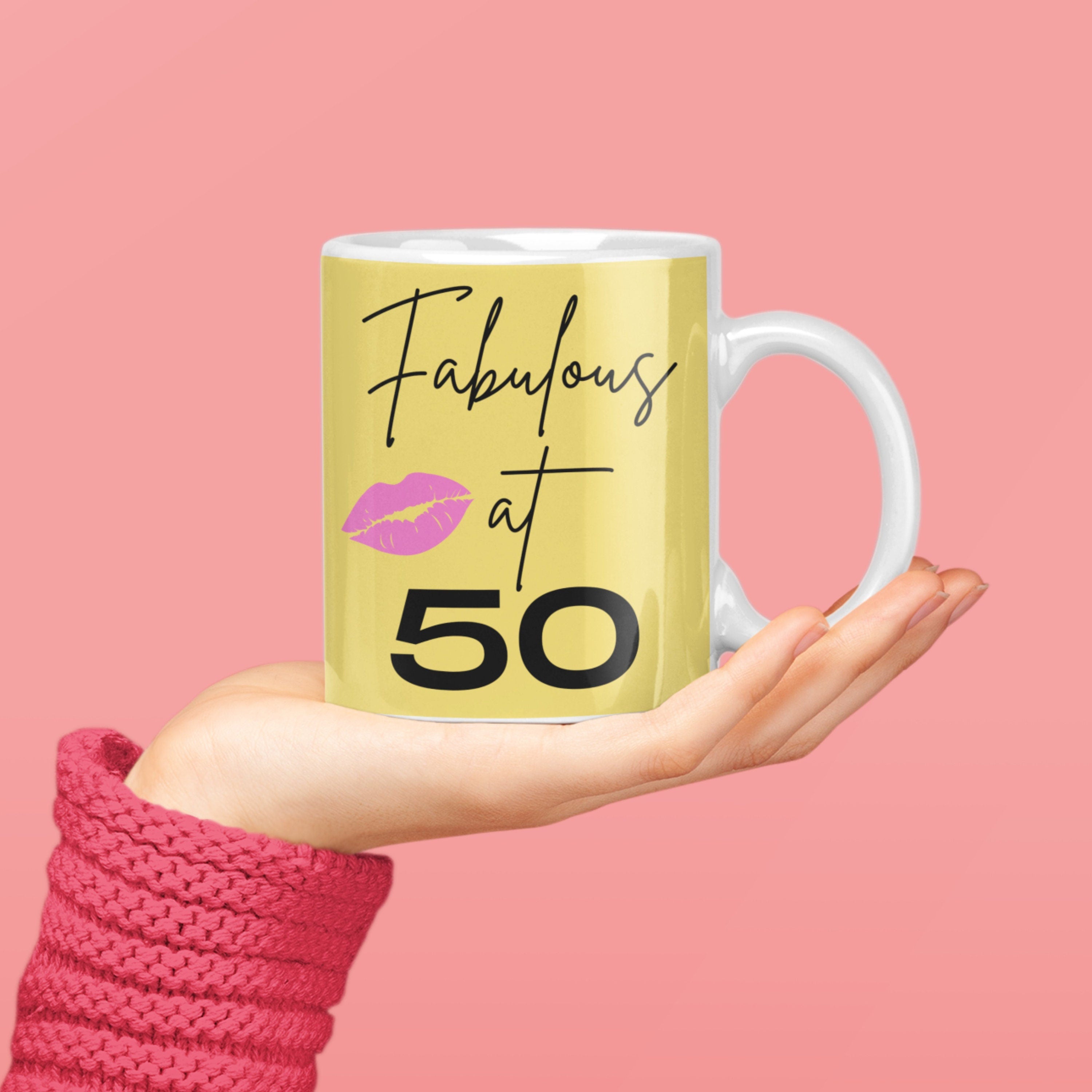 Fab at 30, 40, 50, 60, 70 Birthday Mug - Celebrate Milestones with Custom 11oz Mug | Dishwasher & Microwave Safe