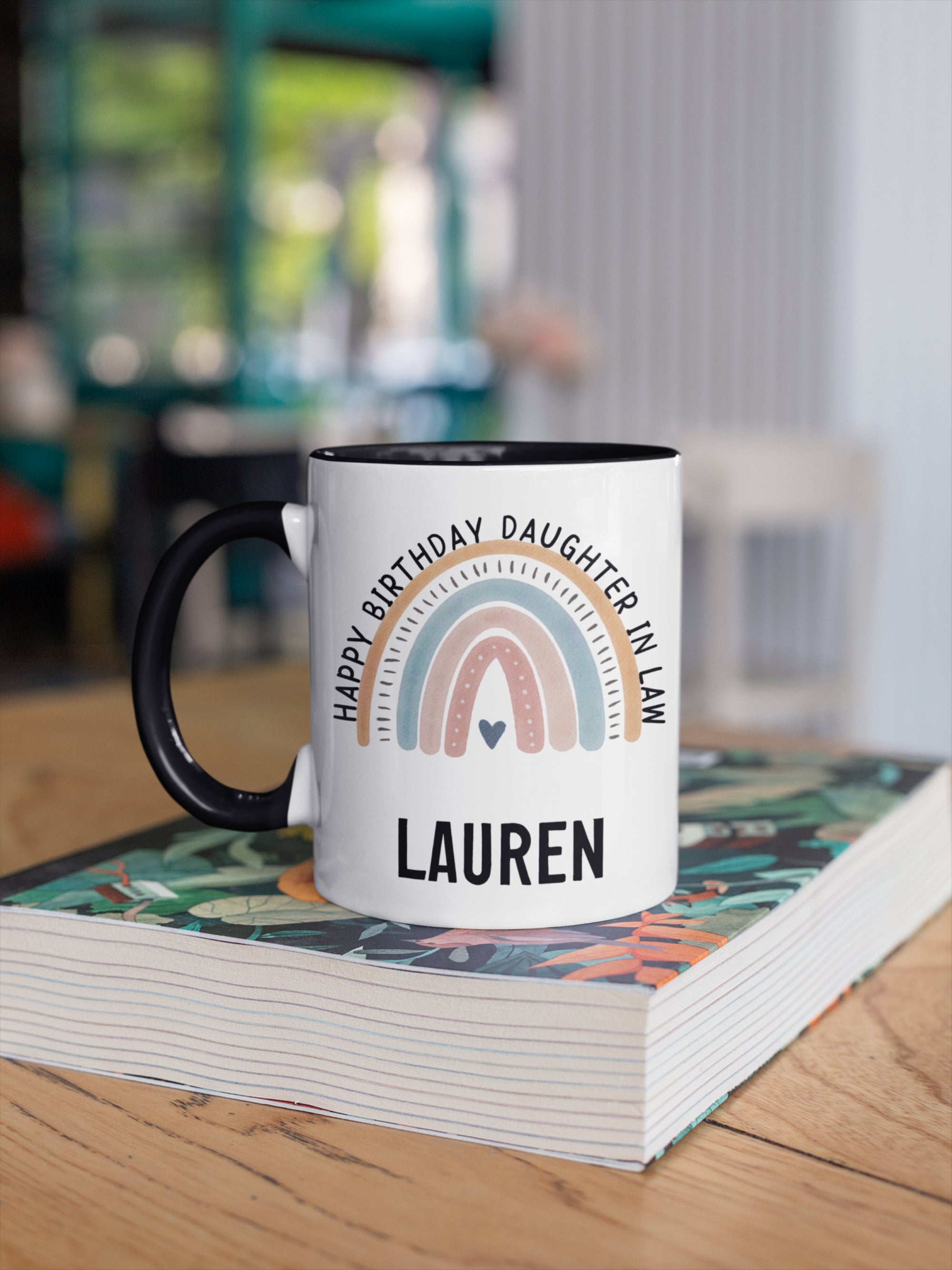 Daughter in law birthday personalised mug