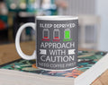 Sleep Deprived Mum, Gift for new mum, gift for new mother, new mum mug, new mum cup, gift for new dad, new dad mug, new dad cup