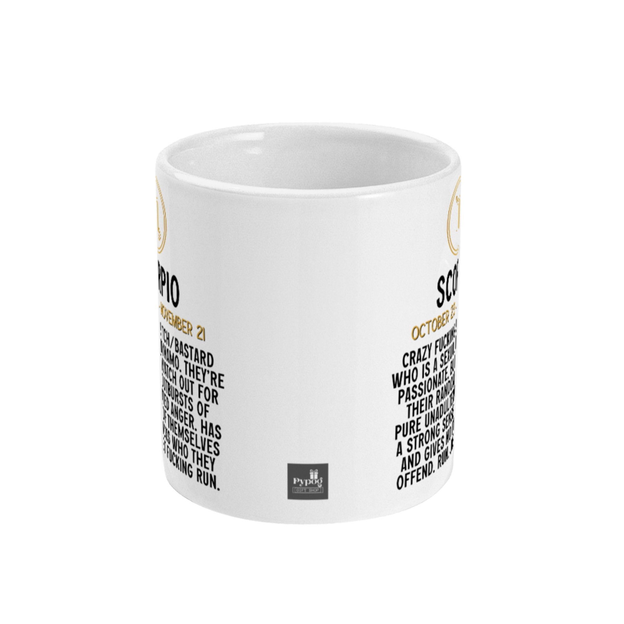 Scorpio star sign, Scorpio mug, Scorpio gift ideas, Scorpio Coffee Mug, Horoscope Gift Ideas, star sign mug, swear coffee mug, profanity mug