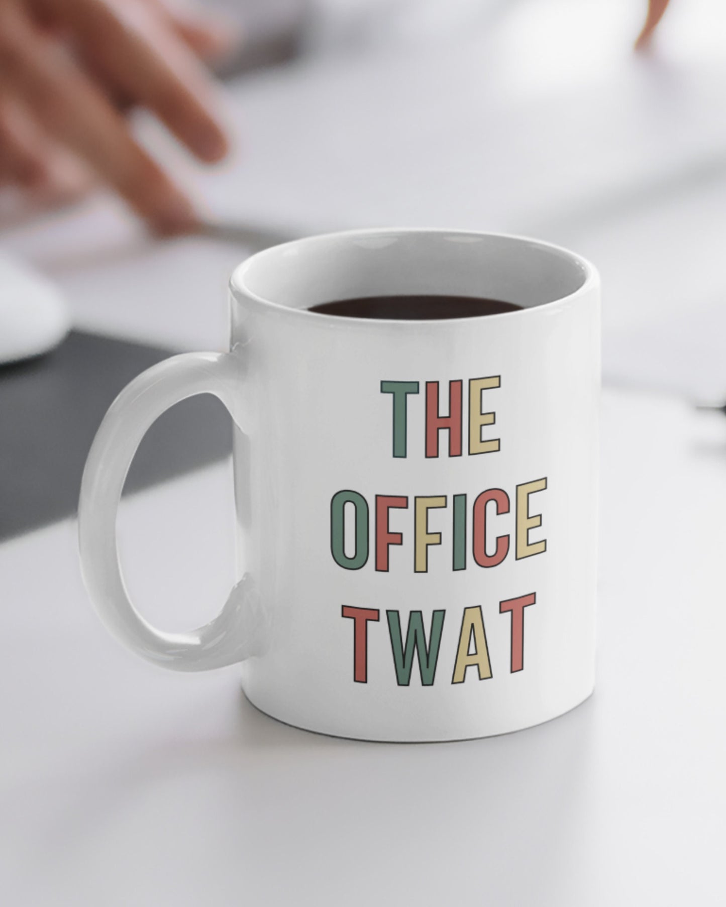 The office twat mug, coworker gift, colleague gift, work bestie gift