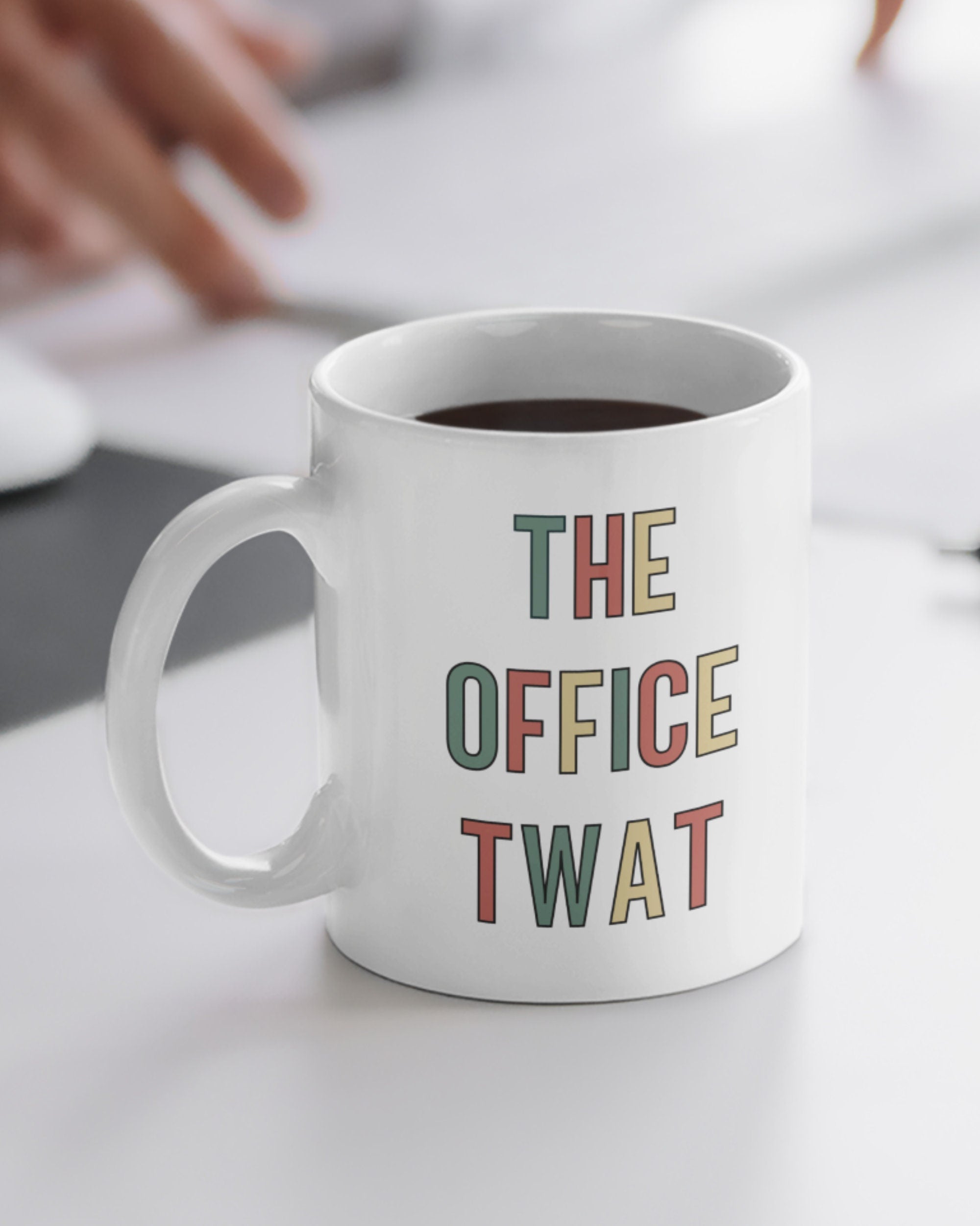 The office twat mug, coworker gift, colleague gift, work bestie gift