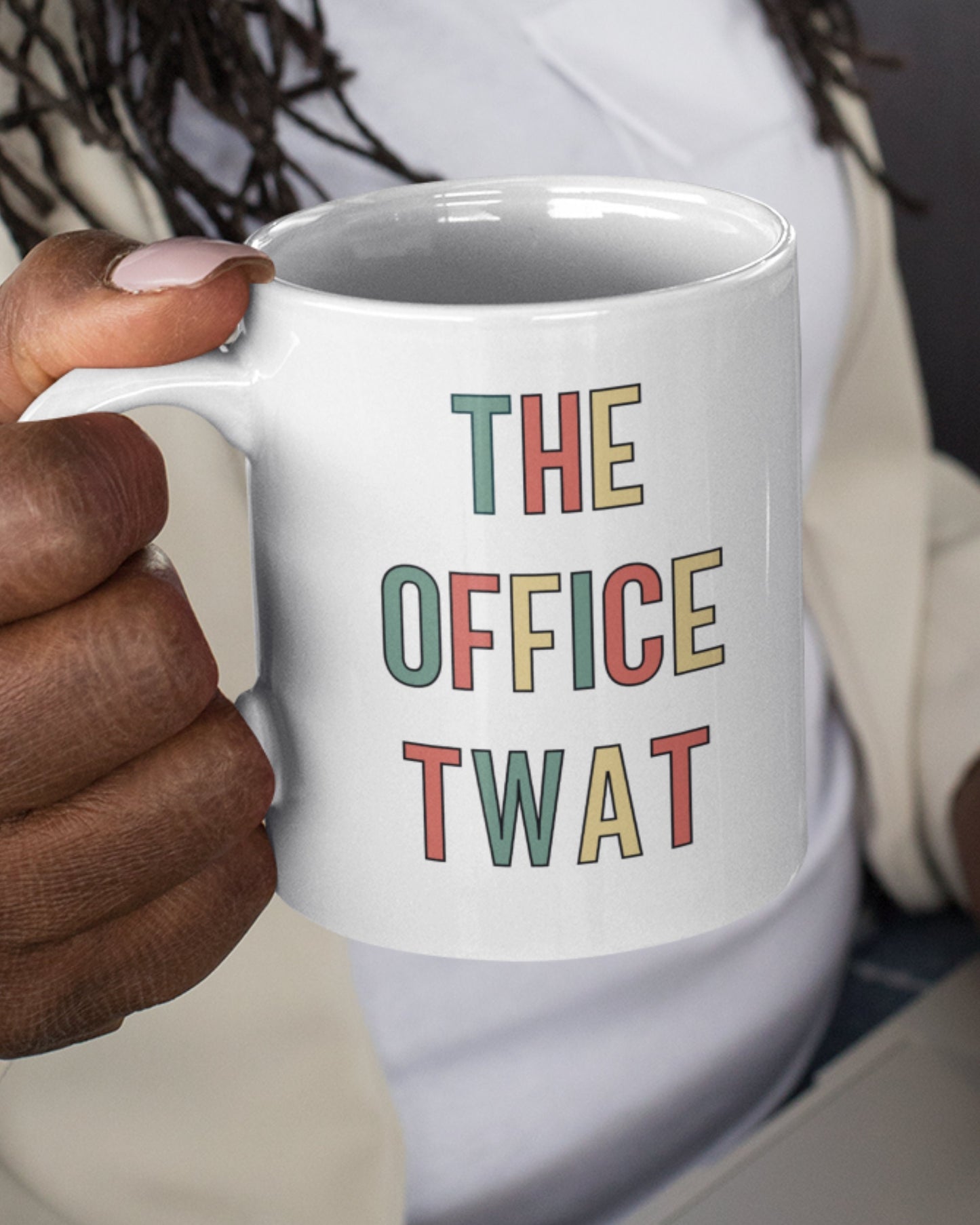 The office twat mug, coworker gift, colleague gift, work bestie gift