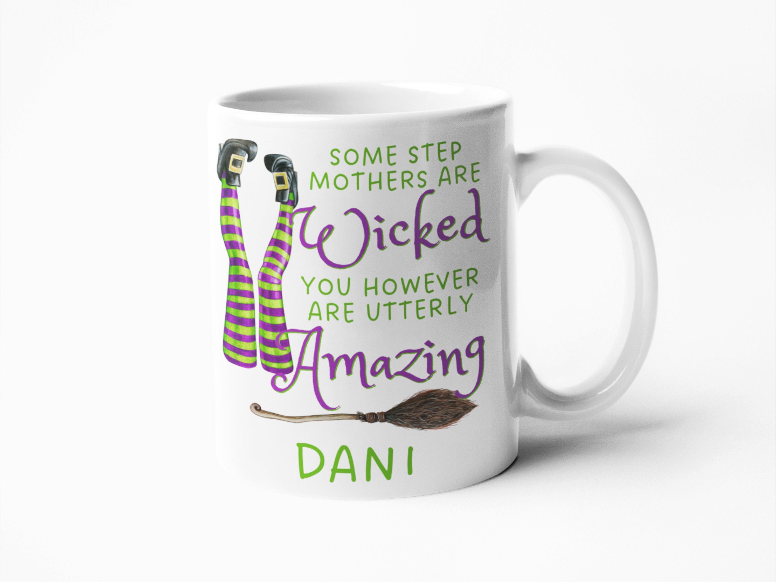 Step mum birthday, Step mum gift, wicked stepmother, step mum mug, gift for stepmum, step mother gift, step mother mug