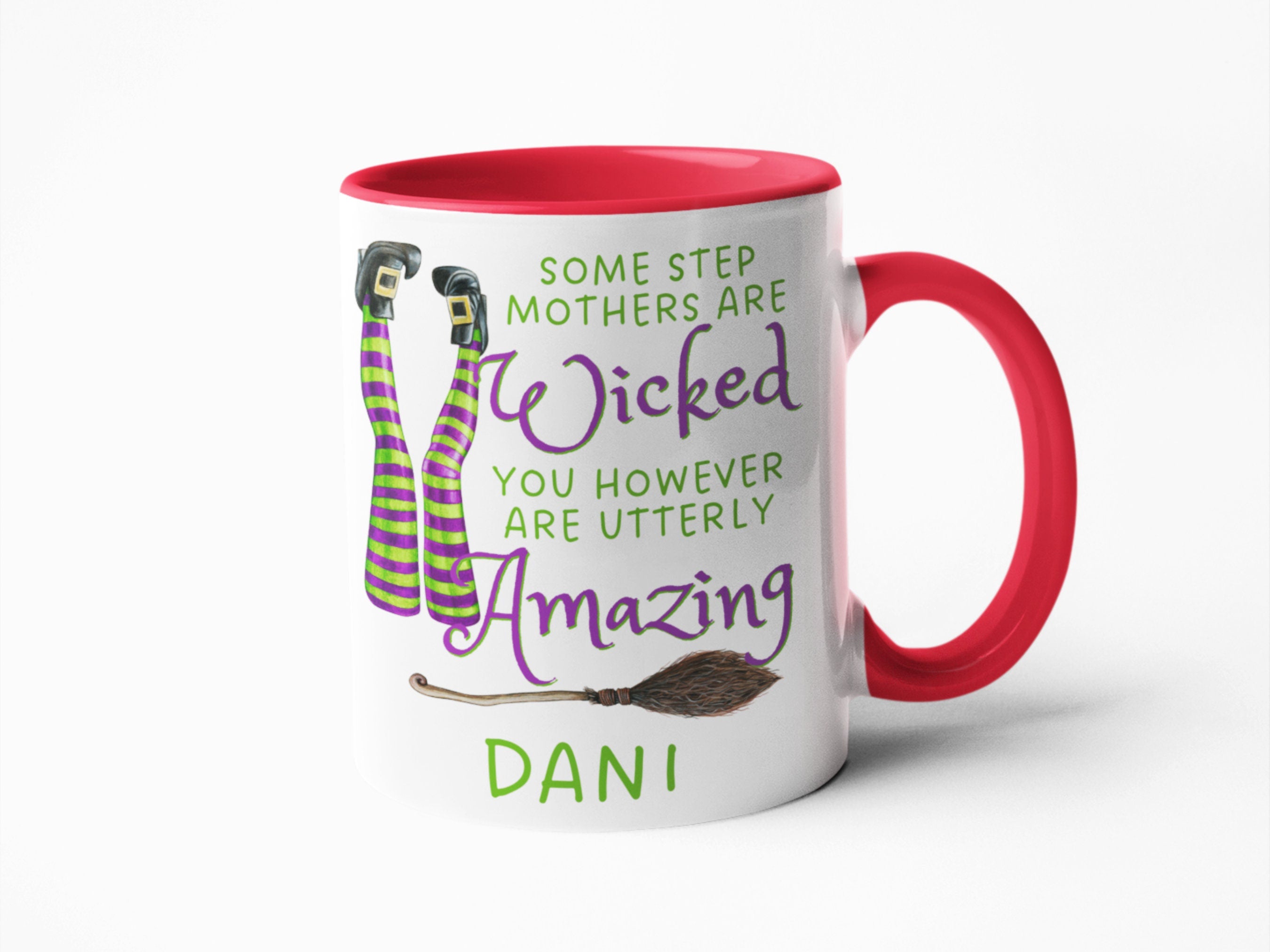Step mum birthday, Step mum gift, wicked stepmother, step mum mug, gift for stepmum, step mother gift, step mother mug