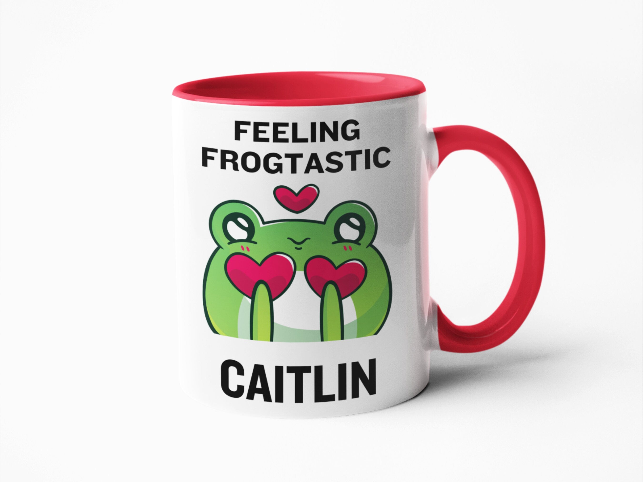 Feeling Frogtastic Frog Themed Personalised Mug