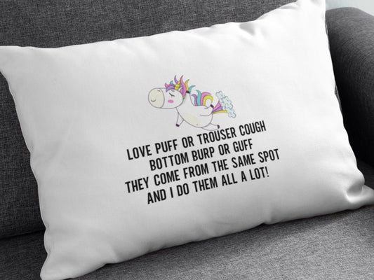 Unicorn pillow case, fart gifts, funny gifts, friends birthday, birthday for her, birthday presents, gifts for women