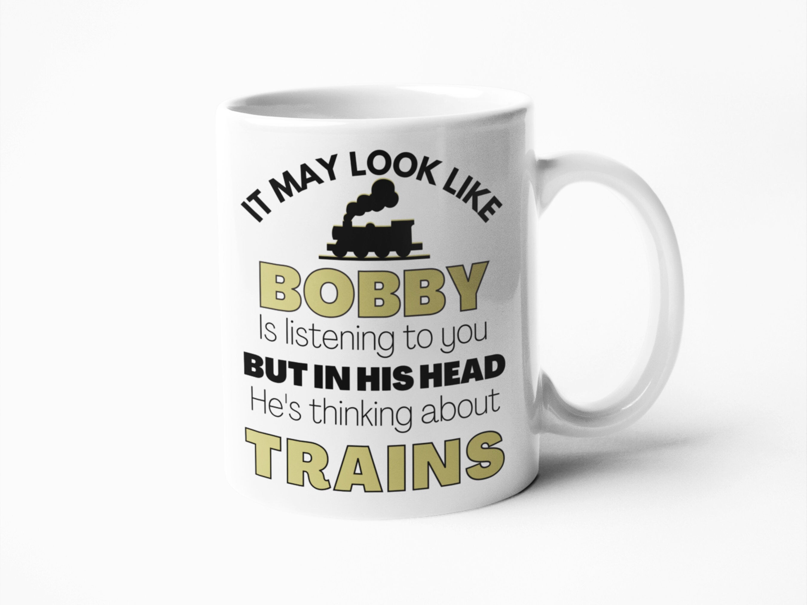 Train Lover Mug | Train Enthusiast Gift | Novelty Coffee Mug | Personalised Mug