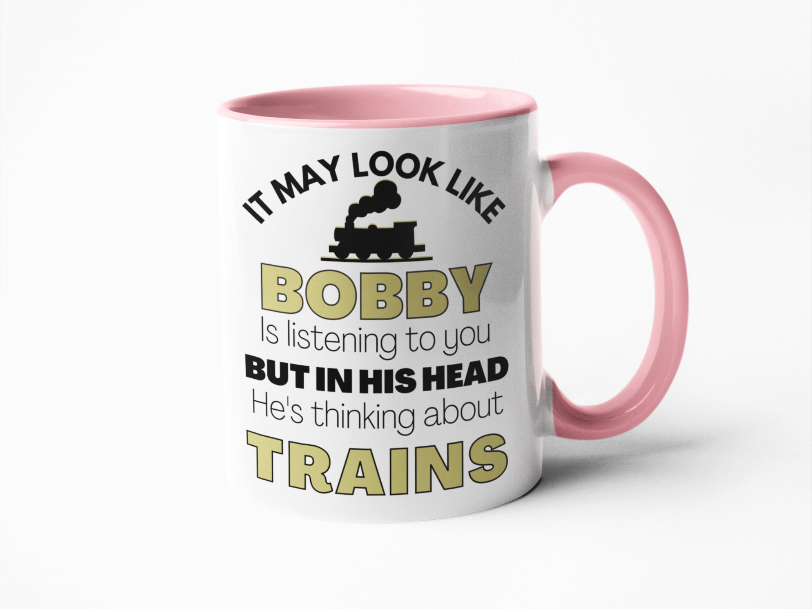 Train Lover Mug | Train Enthusiast Gift | Novelty Coffee Mug | Personalised Mug