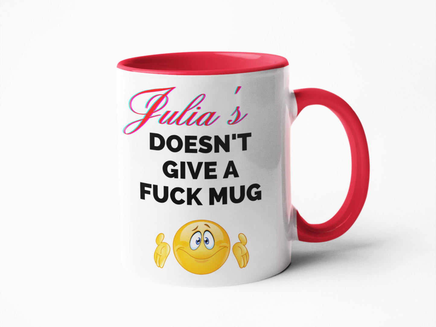 Does not give a fuck Personalised mug