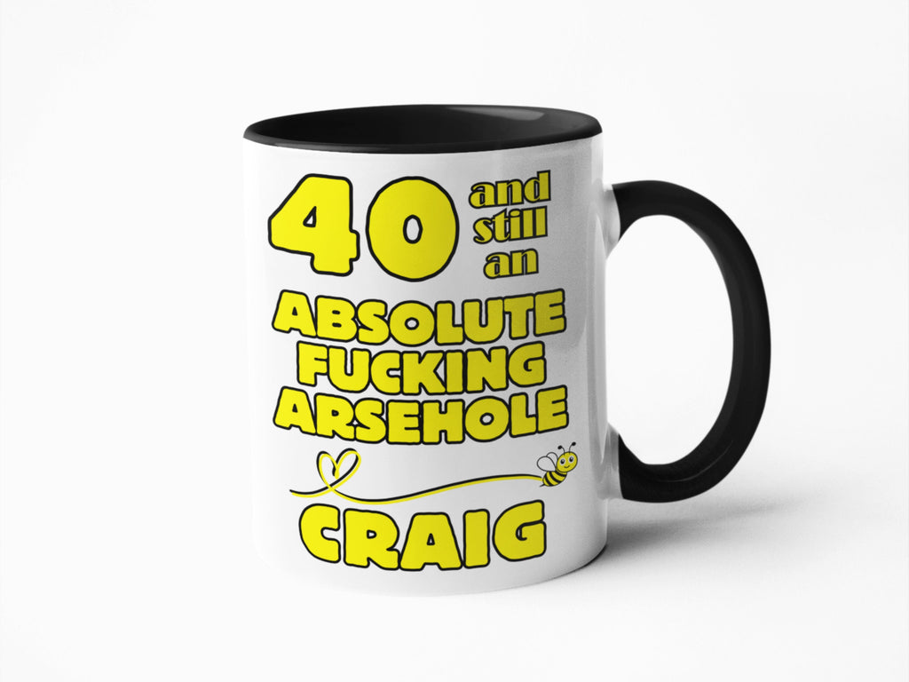 Swear Mug UK, Funny Mugs, 40th Birthday For Him, 50th Birthday mug, 30th Birthday mug, 60th Birthday, Joke Birthday Mug, Gifts for Men