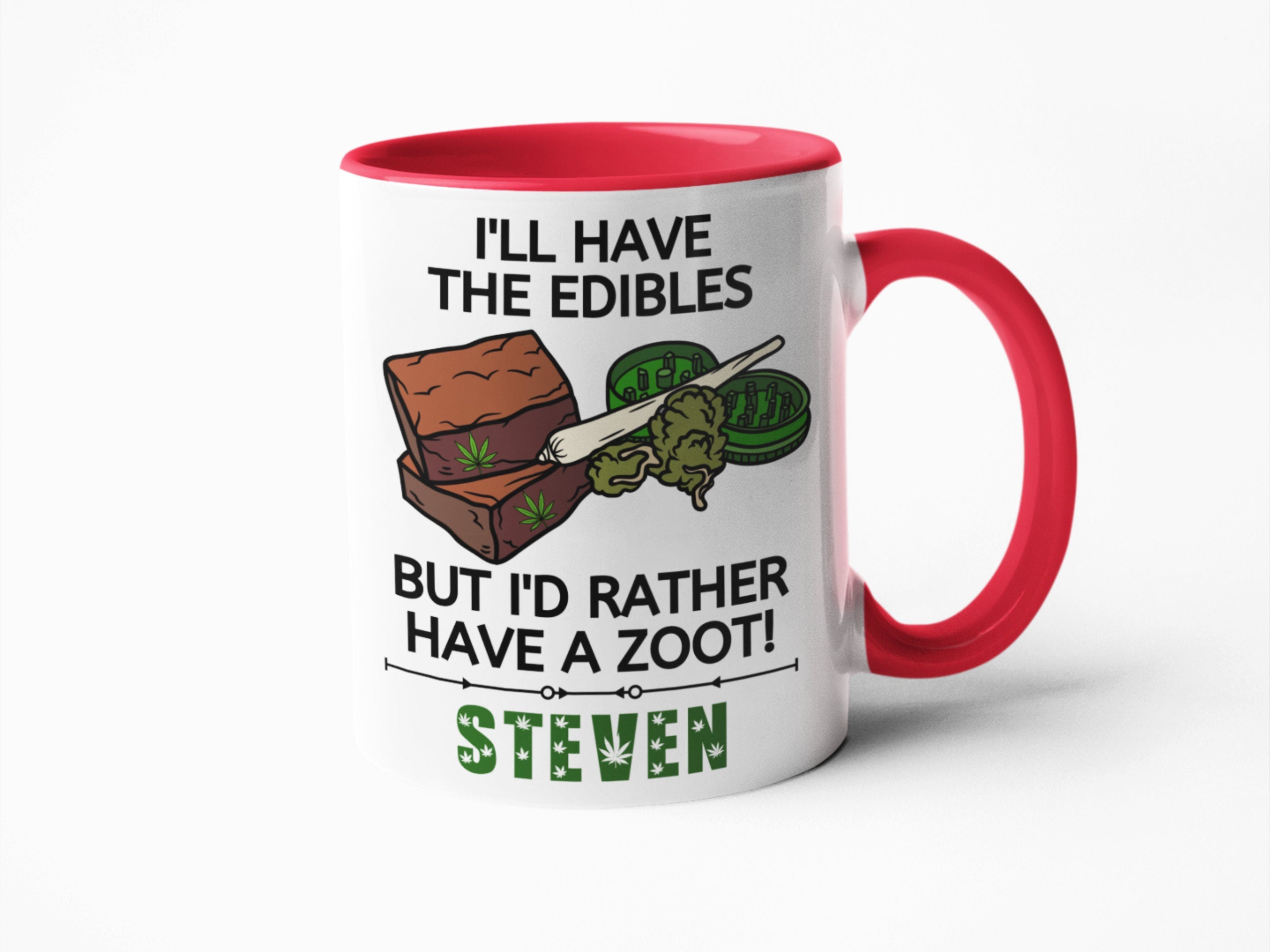 Stoner gifts, Stoner mug, Cannabis mug, Boyfriend birthday, Mugs for men, Gift for stoner, edible weed uk
